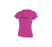 O´neill Wetsuits Basic Skins Rash Tee Short Sleeve Rash Guard Purple M Woman