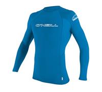 O'Neill Wetsuits Youth Basic Skins L/S Rash Guard - Brite Blue, 16