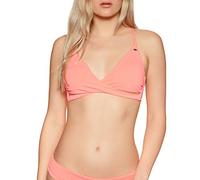 O'Neill Women Pw Baay Mix Top Bikinis - Neon Peach, Size 42
