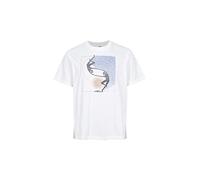 O'NEILL Women's Allora Graphic T-Shirt, 11010 Snow White, Medium-Large