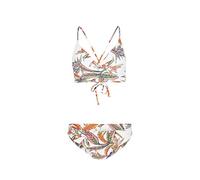 O'Neill Women's BAAY - MAOI Bikini Set Bikini, 31022 White Tropical Flower, Regular