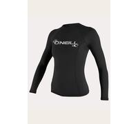 O'Neill Women's Basic Skins Long Sleeve Rash Guard Sun Shirt - Black