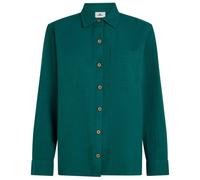 O´neill Brenda Structured Long Sleeve Shirt Green M Woman