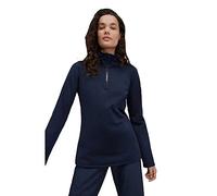 O'Neill Women's Clime Fleece Halfzip Skifleece Langarmshirt Ski Funktionsshirt T-Shirt, Ink Blue, XL