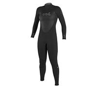 O'Neill Womens Epic 4/3mm Back Zip Full Wetsuit - Black, 4