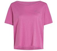 O´neill Essentials Script Scoop Neck Short Sleeve T-shirt Pink L Woman