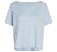 O´neill Essentials Script Scoop Neck Short Sleeve T-shirt Blue M Woman