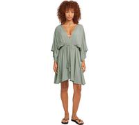 O´neill Essentials Tokeena Cover-up Short Sleeve Short Dress Green M Woman