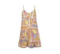 O'NEILL Women's Malu Beach Dress Casual, 32013 Yellow Scarf Print, XL/XXL