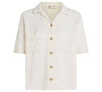 O´neill O´riginals Crochet Short Sleeve Shirt Beige L Woman