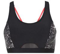 O'Neill Women's Pw Hyperdry Bra Sports Top, Womens, 9P8700, Black Aop W/White, XS