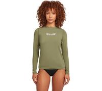 O´neill Long Sleeve Rash Guard Green XL Woman