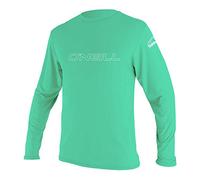 O'Neill Youth Basic Skins L/S Sun Shirt - Light Aqua, 16