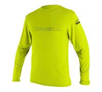 O'Neill Youth Basic Skins L/S Sun Shirt - Lime, 8