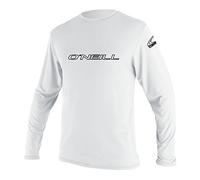 O'Neill Youth Basic Skins Long Sleeve Sun Shirt - White, 12