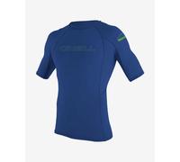 O'Neill Youth Basic Skins Rash Guard Short Sleeve T-Shirt Cobalt Blue - 12