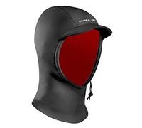O'Neill Youth Kids Junior Psycho 3mm Hood Red - Unisex - Visor - Anatomical Fit - Exterior: Smoothskin Material