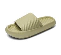 ONEINHE Cloud Sliders Women Men with 4cm Thick Outsole, Non-Slip Soft Shower Shoes Pool Sliders Bathroom Slippers for Beach Pool Indoor Outdoor