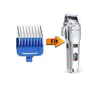 oneisall 10 mm Blue Metal Combs for RFC-676 Dog Grooming Clippers for Thick Heavy Coats