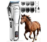 oneisall Cordless Horse Clippers for Thick/Long Hair