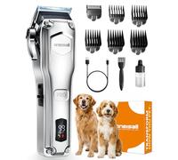 oneisall Dog Clippers Professional for Thick Hair,Low Noise Dogs Grooming Kit with Detachable Stainless Steel Blade,Dog Shaver for Cockapoo Poodles Thick Matted Curly Hair,PC18