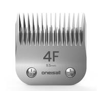 oneisall PC14 Replacement Blade Professional Dog Clippers, Ultra Edge Dog Clippers Blade - Made of Carbonised Steel, Resists Heat and Rust with Long Lasting Sharp Edges (4FC)