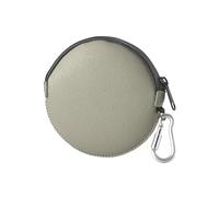 OneJoy Coin Pouch, Cute Coin Purse, Small Change Purse, Waterproof with Neoprene Zipper Pouch, Lightweight Round Carrying Pouches & Purses with Clip on, Perfect for Your Style., Olive, Round