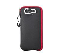 OneJoy Neoprene Mobile Phone Pouch, Thermal Cellphone Pouches, for iPhone Sleeve Case with Clip on fit for 6.1" to 6.9" phone.[ Black ]