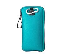 OneJoy Neoprene Mobile Phone Pouch, Thermal Cellphone Pouches, for iPhone Sleeve Case with Clip on fit for 6.1" to 6.9" phone. [ Blue ]