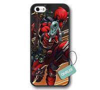 Onelee(TM) - Deadpool Marvel comic superhero Hard Plastic Case Cover for iPhone 5/5s - Black 8