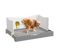 Oneluck Dog Litter Box with High Walls,27" x 20”Indoor Puppy Pee Pad Holder,Protection Wall Every Side for No Leak, Spill, Accident， Ideal for Small Dog