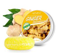 ONELUX 100% Natural Solid Shampoo Bar,Conditioner Effect Hair Soap,Ginger Hair Regrowth,Smooth Hydrating Shampoo & Shiny Hair,Glossy & Moist Hair,Various Fragrances Treatment All Hair,60g (Ginger)