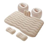 ONEMAJI 1pc Car Air Mattress for Opel Insignia Country Tourer (A) 2013-2017 Inflatable Sleeping Pad Portable Camping Bed with Pillows and Air Pump Back Seat Travel,Beige