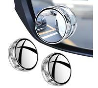 ONEMAJI 2 Pcs Blind Spot Mirrors for Lotus Emira 2022-2025, Adjustable 360° Rotating HD Glass Convex Wide Angle Mirror Waterproof Durable Traffic Safety