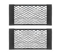 ONEMAJI 2 Pcs Car Cargo Net for Citroen Berlingo III 2018-2023 2026, Adjustable Elastic Storage Net Bag Car Trunk Cargo Mesh Luggage Fixed Organizer Accessories Interior,50 x 25 cm