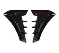 ONEMAJI 2 Pcs Side Fender Stickers for Mitsubishi i (HA1W) 2005-2013, Wing Ornament Body Decor Side Scuttle Trim Sporty Exterior Styling