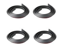 ONEMAJI 4 Pcs Car Wheel Arch Guard for Dodge RAM 2019-2023, Wheel Arch Trim Auto Tyre Eyebrow Expander Protector Against Dirt and Damage,Bla-ck-5cm
