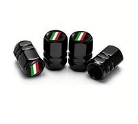 ONEMAJI 4Pcs Tyre Valve Caps for MG Hector Diesel 2019-2024, wheel dust caps air cover stem protectors vehicle rim plug tire pressure bolt seal gasket car style cap,C