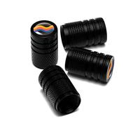 ONEMAJI 4Pcs Tyre Valve Caps for MG Hector Diesel 2019-2024, wheel dust caps air cover stem protectors vehicle rim plug tire pressure bolt seal gasket car style cap,A