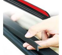 ONEMAJI 5M Car Window Seal Strip for BYD Dolphin 2025, Rubber Edge Protector Automotive Window V-Shaped Sealing Strip Waterproof and Dustproof