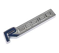 ONEMAJI Car 3D Emblem Stickers for Volvo C30 S80 XC60 XC90 V40 R Design, Metal Badge Styling Sticker Bodywork Decal Exterior Replacement Decoration Accessories