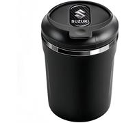 ONEMAJI Car Ashtray for Suzuki S-Cross 2014-2023, ABS Cigarette Holder Smell Proof Portable Mini Bin Windproof Detachable Cup Holder