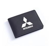 ONEMAJI Car Driving Licence Holder for Mitsubishi Eclipse Cross 2018-2023, Car Document Wallet Registration Insurance Protector Log Book Sleeve Card Case Folder Pouch