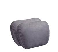ONEMAJI Car Neck Pillow for Volvo V40 Cross Country 2015-2016, Ergonomic Cervical Relief Soft Interior Accessory Breathable Headrest Cushion Neck Support Pad,Grey-2pc