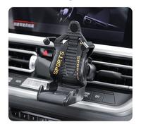 ONEMAJI Car Phone Holder for VW T7 ST I 2021-2025, Air Vent Car Phone Mount Cradle Car Phone Mount Racing seat shape Vent Cradle 360°Rotation Adjustable,Yellow