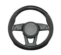 ONEMAJI Car Steering Wheel Cover for Dacia Dokker Jogger Duster Spring Bigster Lodgy Solenza Largus, Anti-slip Breathable Soft Steering Wheel Protector Comfort Grip Durable Women Men Car Accessories