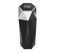 ONEMAJI Car Trash Bin suitable for Toyota CHR C-HR 2016-2024, Organiser Interior Storage Waste Bin Vehicle Accessory Practical Dustbin Container Receptacle Bin,Silver