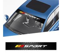 ONEMAJI Car Windscreen Sunstrip for Ferrari Daytona SP3 2022+ | Front Windshield Sun Visor Decal Strip Automotive Sun Shade Protective Window Film Sticker