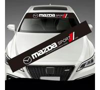 ONEMAJI Car Windscreen Sunstrip for Mazda MX-5 MX5 RF ND NC NB NA 1989-2023, Car Front Rear Window Windshield Decal Sticker Window Banner Decal Styling Decoration Sticker