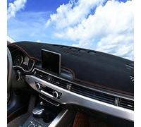 ONEMAJI Custom Fit Suede Dash Cover for Changan UNI-T Anti-Slip Dashboard Mat Sunshield Protector Anti-Glare Auto Interior Accessories 1 Piece,Black-Red